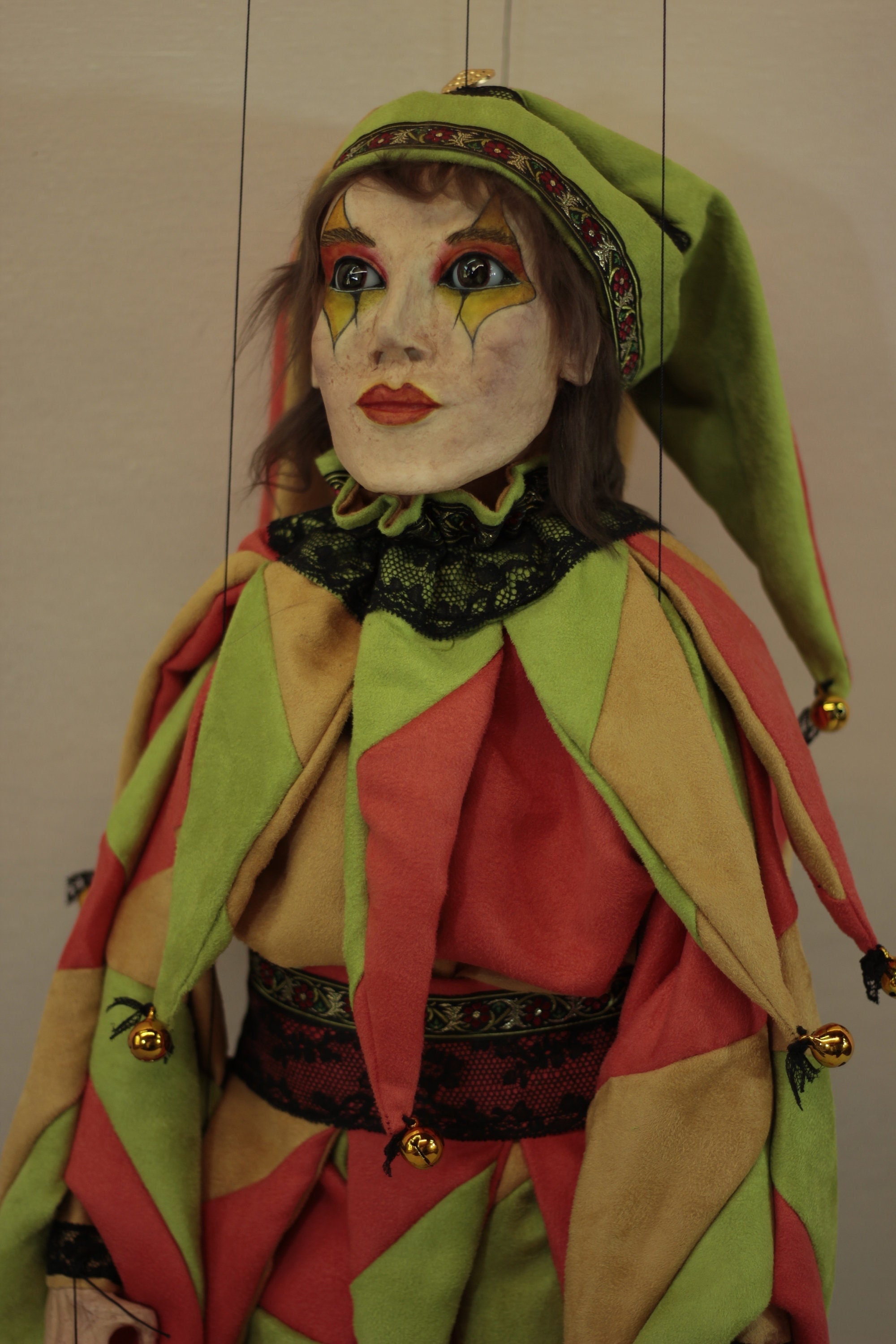 Marionette Jester From Czechmarionettes Traditional Hand Carved