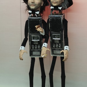 marionette Talkie Animated Objects puppet ooak artdoll títere image 9
