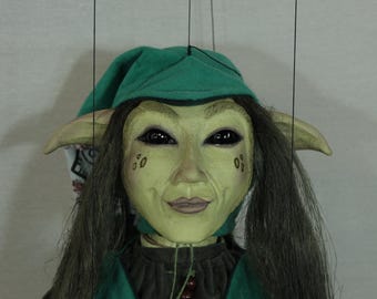 marionetta Green Goblin marionetta marionetta ooak artdoll titolo