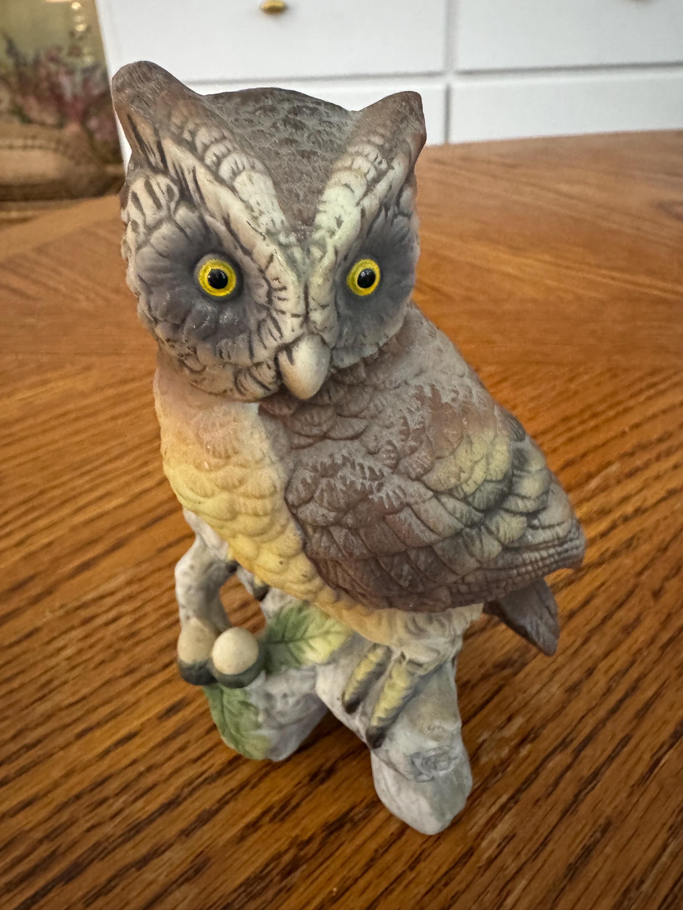 Vintage Owl figurine by Lefton Japan