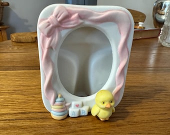 Vintage baby picture frame