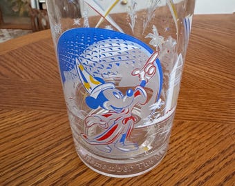 Walt Disney Epcot 25th Anniversary tumbler