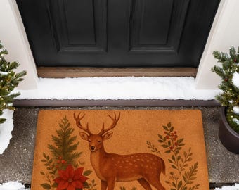 Weihnachten Willkommen Matte, Weihnachten Lustige Fußmatte, Weihnachtsdekor, Housewarming Geschenk, Neues Zuhause Geschenk, Winter Urlaub Veranda Dekoration, Neues Zuhause Geschenk