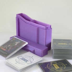 Ultra-Slim 60 Card Deck Box with Side Slot for Hero or Showcase Display