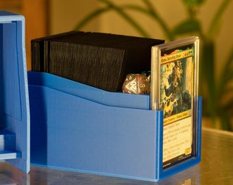Commander Deck Box Storage Solution with Dice Compartment: Stay Organized on the Go