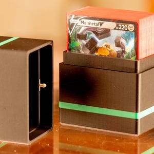 Custom 3D Printed Deck Box - Secure 60 Card Case