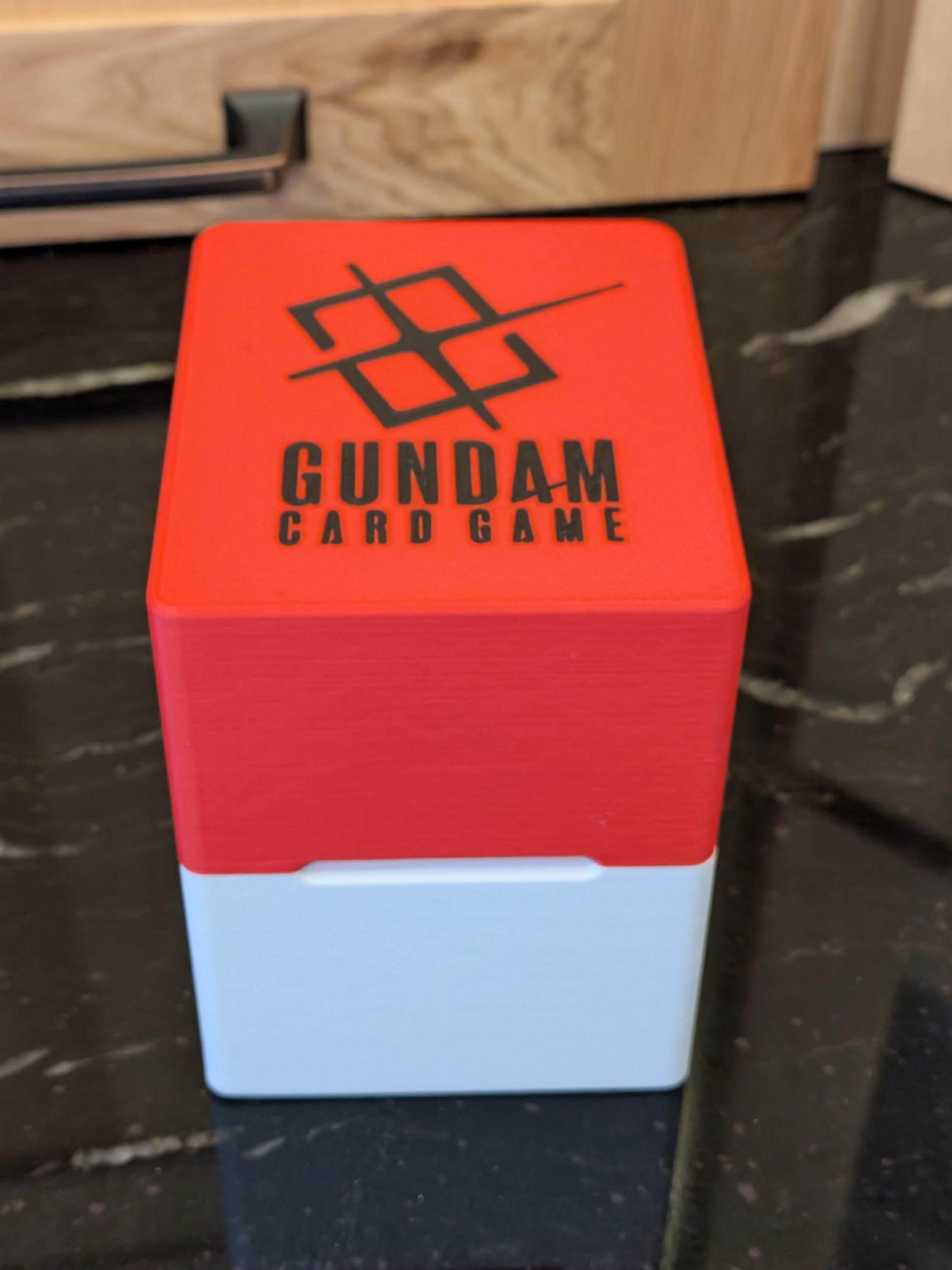 その他 GUNDAM CARD GAME Custom Deck Box 3BOX 3D Printed Gundam CARD GAME Deck Box | Custom Colors & Icons