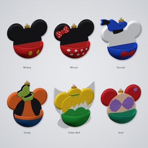 Fish Extender Door Magnet Candy Bucket, 9in Mouse Ears Treat Holder, Cruise Stateroom Cabin Decor, Mickey Minnie Donald Stitch Pixie Dust