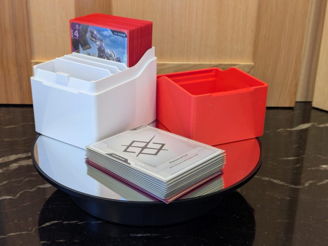 3D Printed Gundam CARD GAME Deck Box | Custom Colors & Icons
