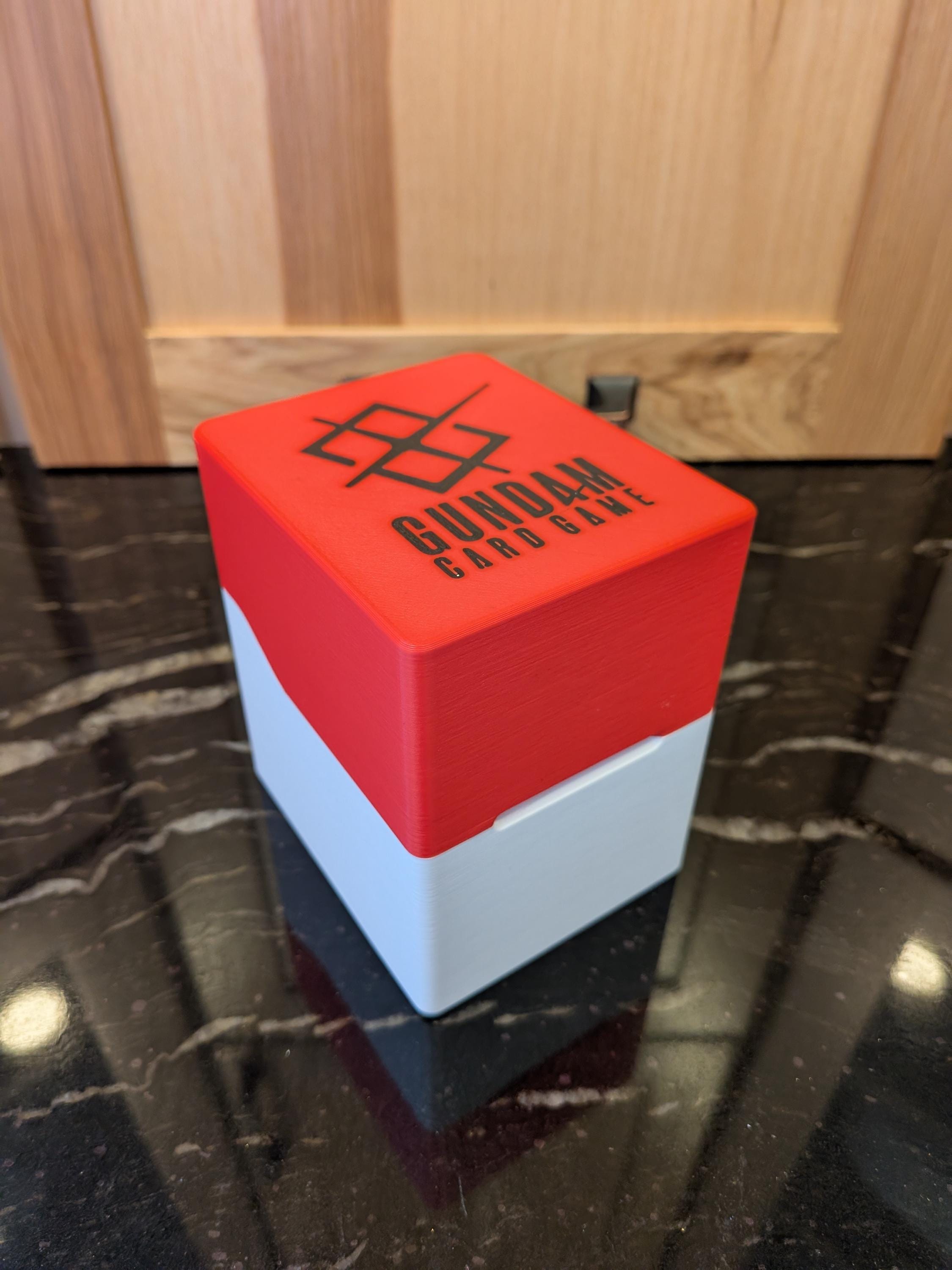 3D Printed Gundam CARD GAME Deck Box | Custom Colors & Icons