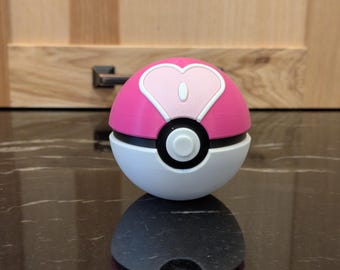 3D Printed Love Ball – Valentine's Day Gamer Gift, Desk Decor