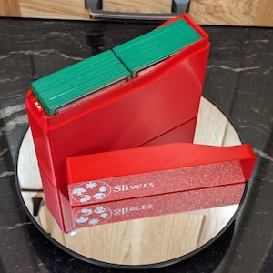 Ultra-Slim EDH Deck Box - Split Stack Design - 100 Card Capacity - Customized & Rugged