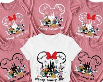 Custom Disney Family, Family Vacation 2026, Disney Personalized, Custom Disney Shirts, Disney Group Shirt, Group Matching Tee,