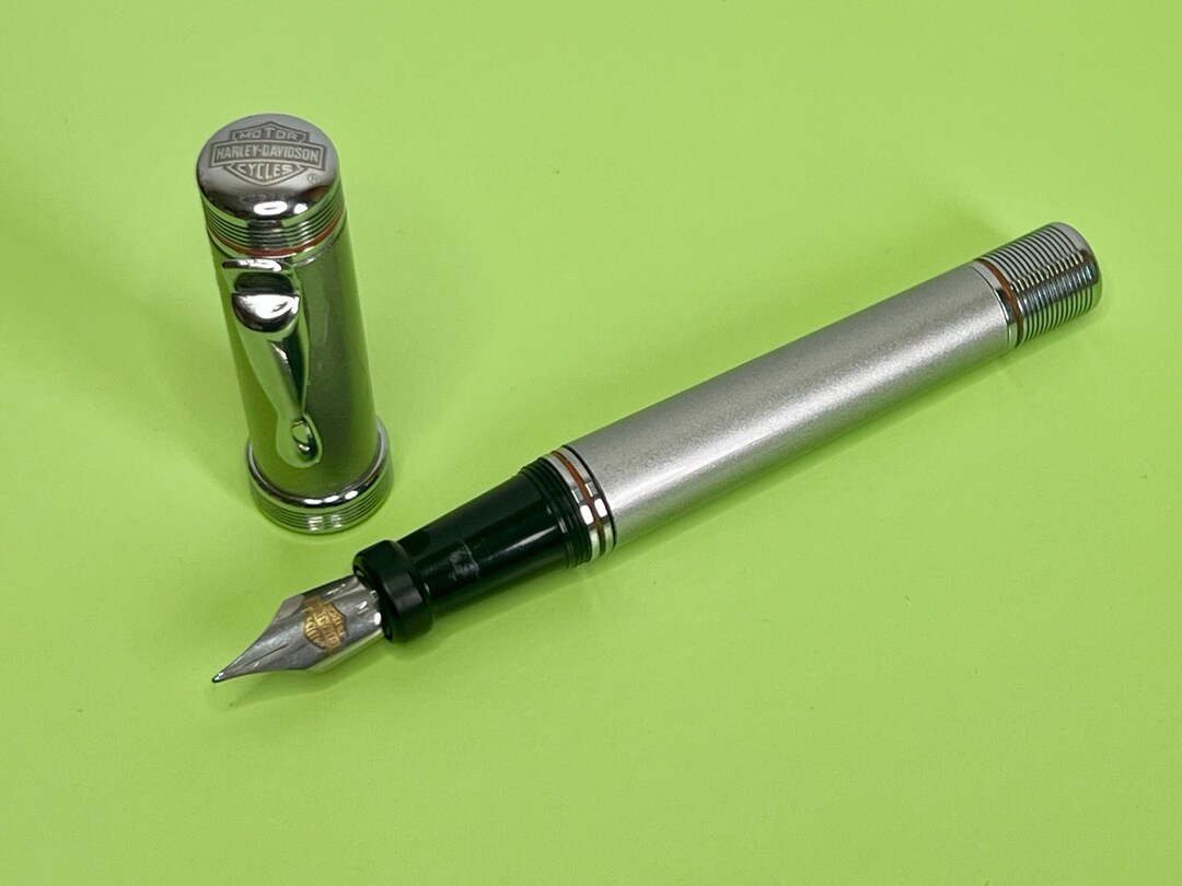 Harley-davidson Fountain Pen – German Nib M – French Clip – Premium ...