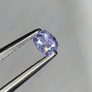 0.12/Ct,Natural Light Purple Hackmanite,Sodalite.Uv colorshipped,Cushion shape,Rare family.