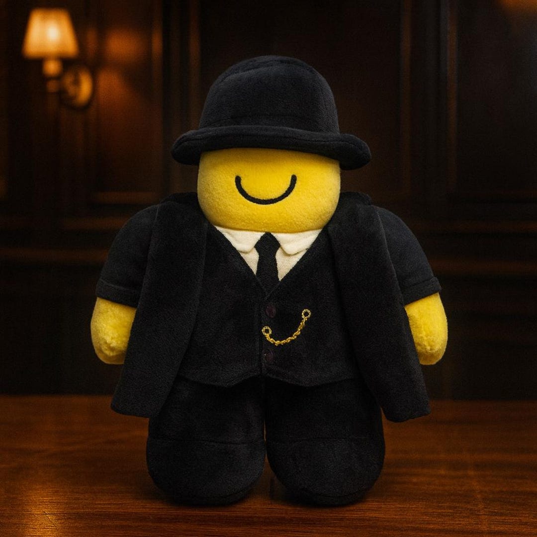 Forsaken Mafioso Roblox Plush Soft Collector Doll Roblox Plush Toy 