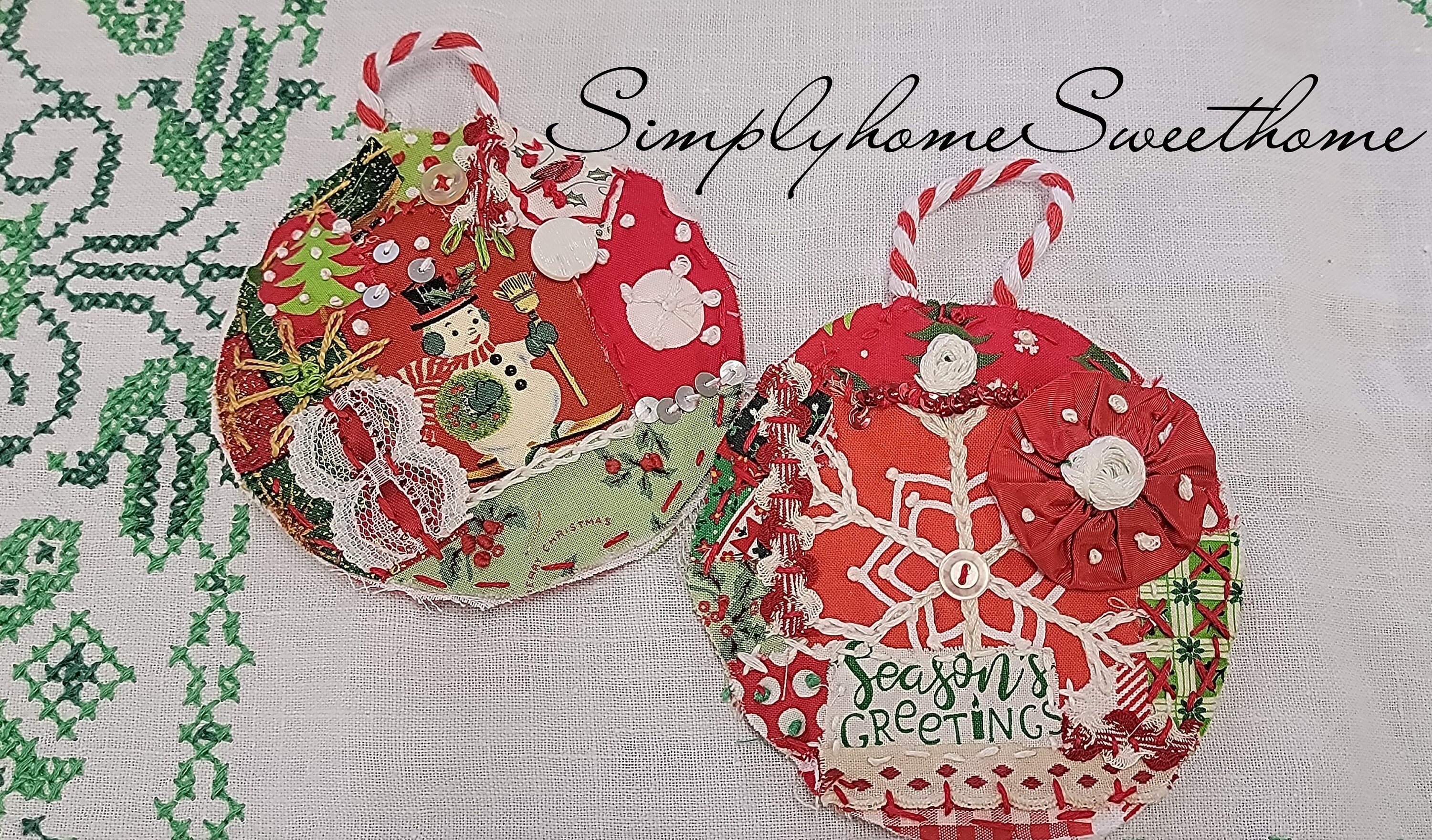 Christmas Boxes, Puppy Love and Slow Stitch Workshops — The Stitchery
