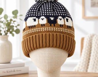 Resident Evil Inspired Bryan Beanie Hat, Custom Logo Reflective Safety Vest, Gaming Cosplay Outfit, Knitted Pom Pom Winter Cap, Gamer Gift