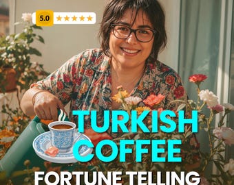 Turkish Coffee Reading • Intuitive Fortune Telling From Your Coffee Cup • Same Hour Delivery