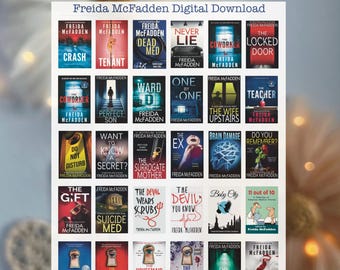 Front Cover Digital Download Freida McFadden Book Covers