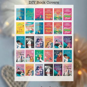 Front Cover Digital Download Abby Jimenez and Ali Hazelwood Book Covers