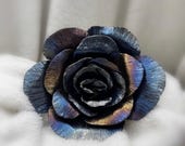Handgeschmiedete Stahlrose – langlebige Metallblume, Geschenk