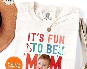 First Birthday Family Shirt, First Birthday Matching Tee, Custom Party Shirt For Mom Dad Kids, Turning One Birthday Shirt, Matching Shirt