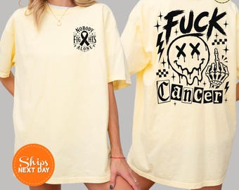 Fight Cancer Awareness Shirt, Cancer Warrior Tee, Survivor Gift, Support Ribbon Shirt, Inspirational Awareness Month Gift, Health Awareness