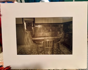 Haunted Dining Room, Trethewey House (1920s) – 16×20 Conceptual Paranormal Fine Art Photograph