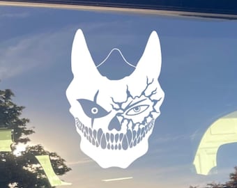 5in Kaiju Vinyl Window Decal Anime Derivative Fan Art Bumper Sticker