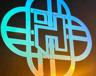 5in Window Decal K-Pop Hunter Girls Vinyl Demon Fan Art Bumper Sticker Holographic or Solid Color