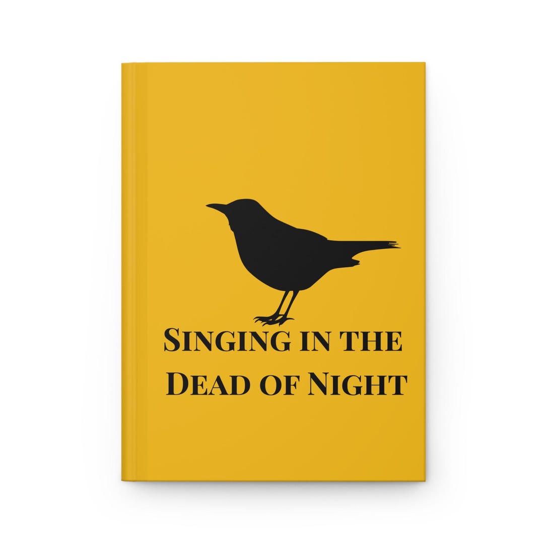 Blackbird Singing in the Dead of Night Journal |music Lover Notebook ...