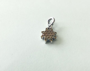 925 ALE Sterling Silver Pandora ME Charm Mini-Pendent sunflower