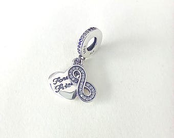 PANDORA S925 ALE Forever Friends Pendant Charm Sterling Silver
