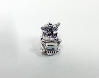 Pandora Silver  Mickey & Minnie Vintage Car Charm S925 ALE Sale