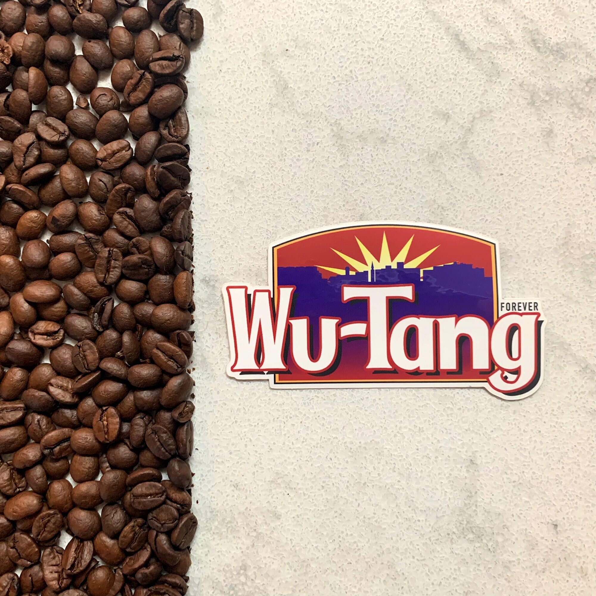 Wutang & Coffee Cafe Drinks Coffee Sticker Latte Etsy