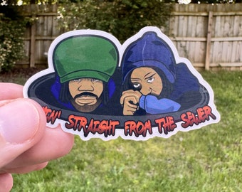 Das EFX, Comin' Directamente desde la alcantarilla, pegatina de hip-hop resistente a la intemperie