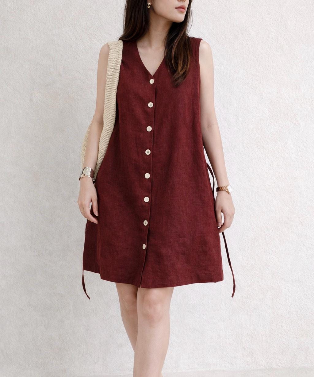 Custom Linen Dress - Etsy