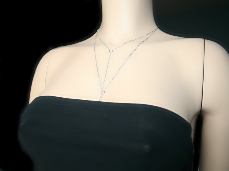 Bijoux pour seins avec chaînes Faux piercing pour seins avec | Etsy