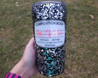 Composition Notebook Style Tumbler