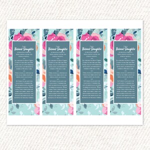 New Young Women LDS Theme Printable Bookmarks PDF - Etsy