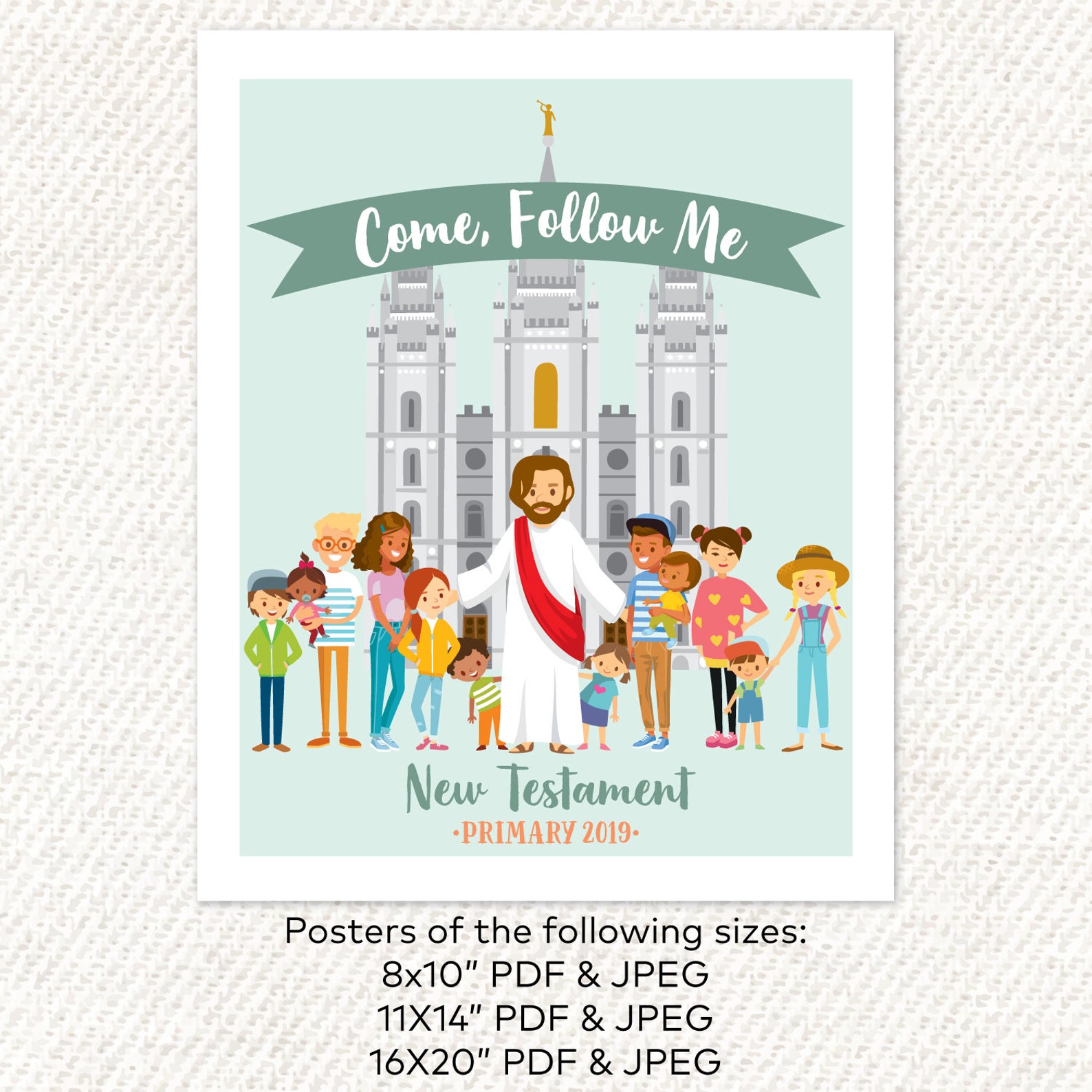 PRINTABLE Come Follow Me New Testament LDS 2019 Etsy