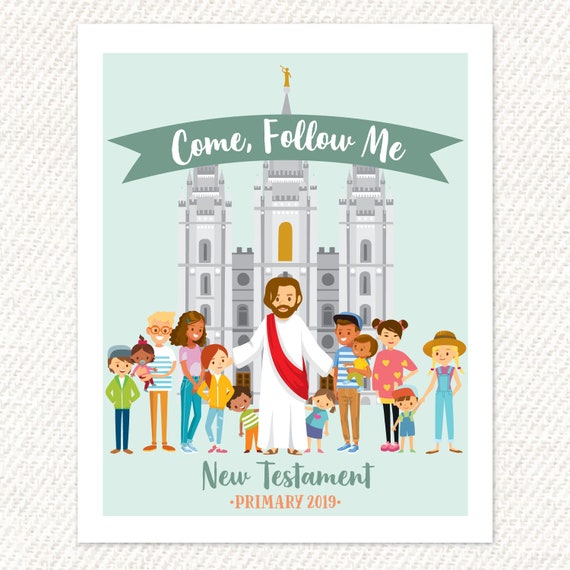 PRINTABLE Come Follow Me New Testament LDS 2019 | Etsy