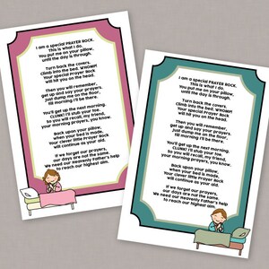 PRINTABLE Prayer Rock Poem Handout Digital File - Etsy