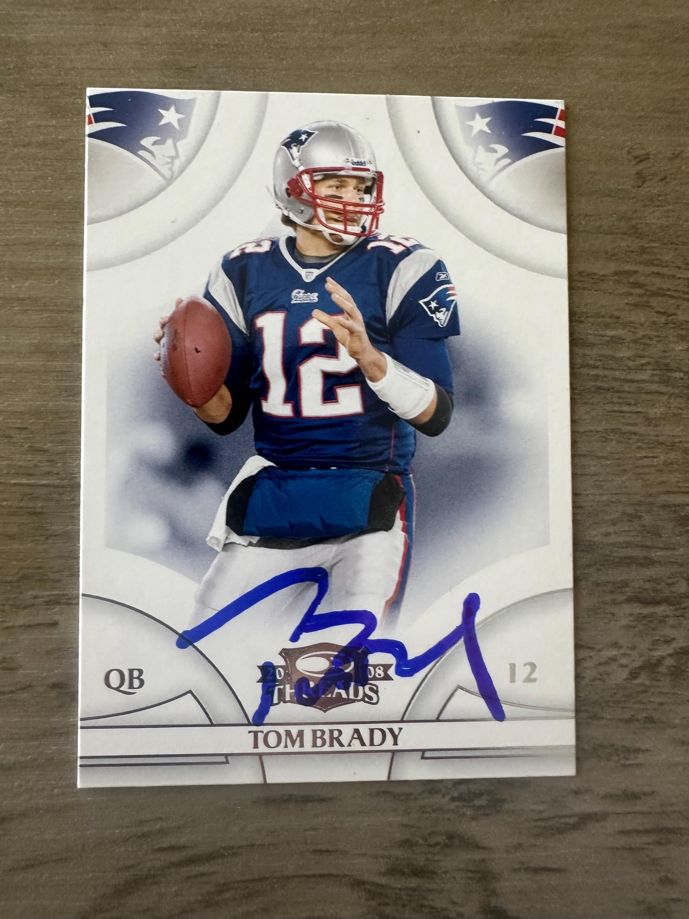 Tom Bradyサイン入り Tom brady autograph - Etsy 日本
