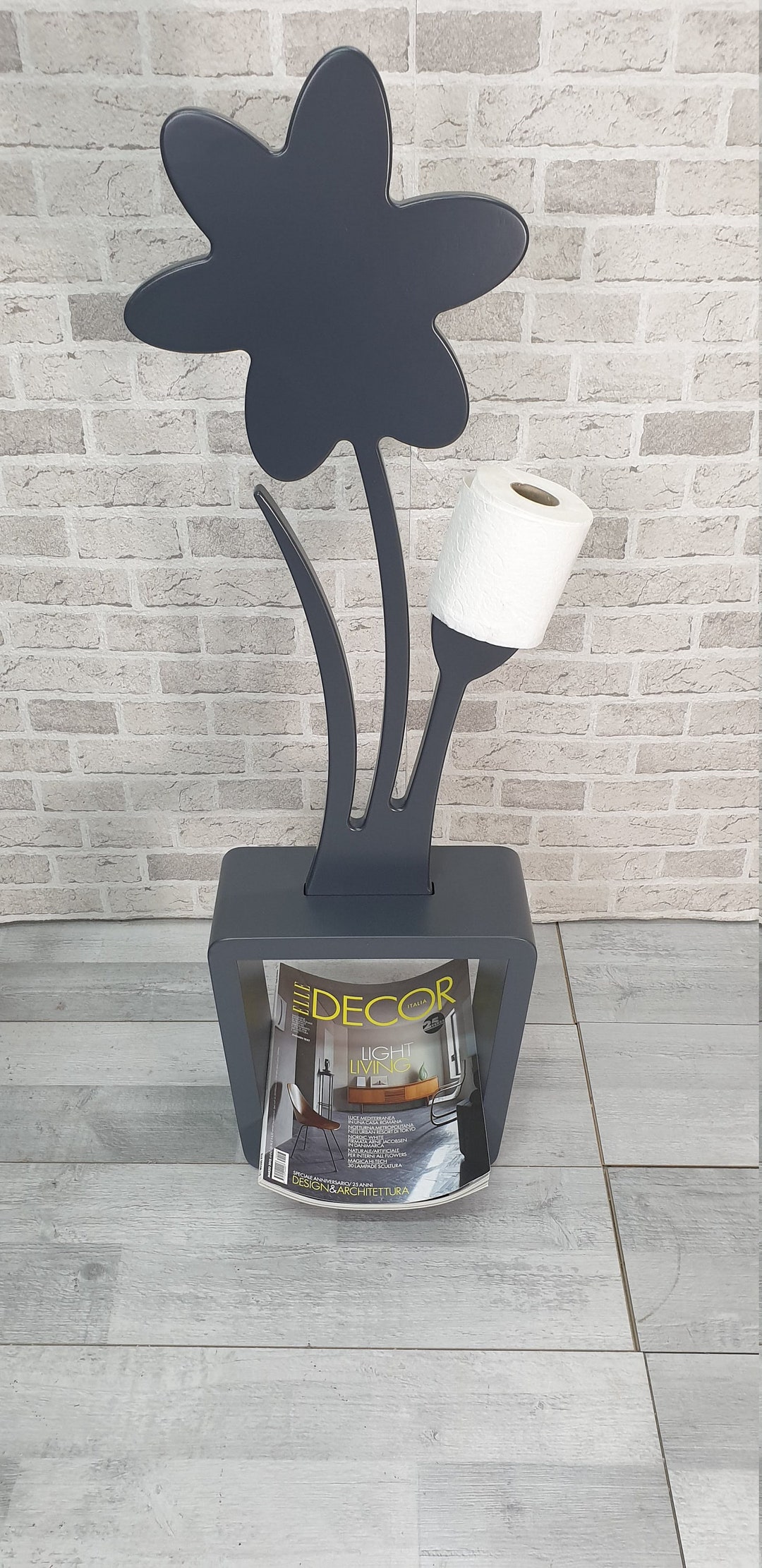 Design Bathroom Cabinet / Magazine Rack / Design Furniture / Anthracite ...