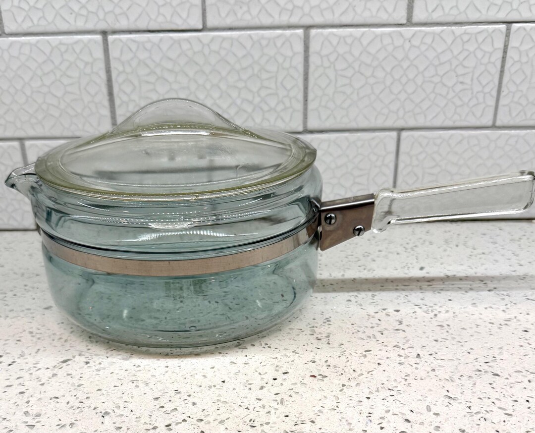 Pyrex Flameware Cookware Lovely Vintage Pyrex Flame Ware Vintage Pyrex Flameware 6323-B 1.5 QT ...