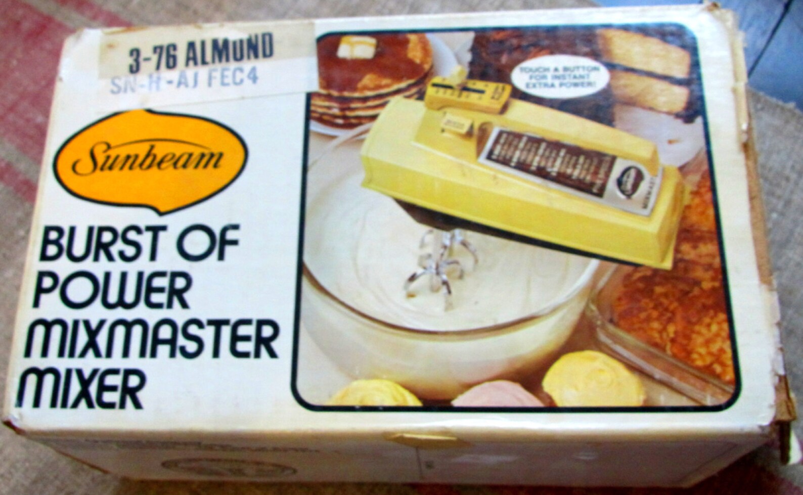 Vintage Hand Mixer Sunbeam Mixmaster Burst of Power 5 Speed Etsy