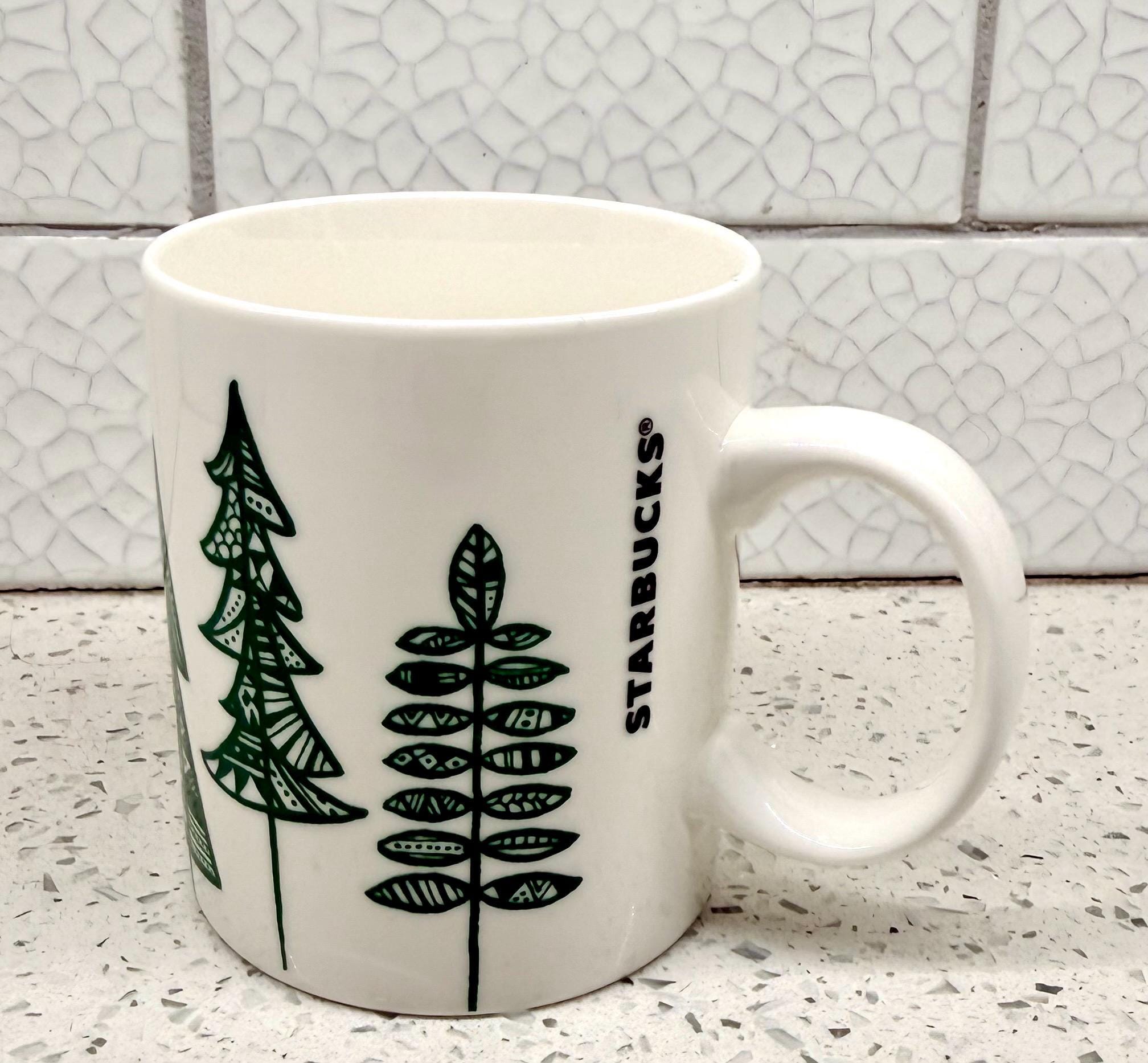 Starbucks Green Mug 12 Oz - Etsy