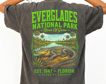 Everglades National Park Alligator River of Grass Shirt